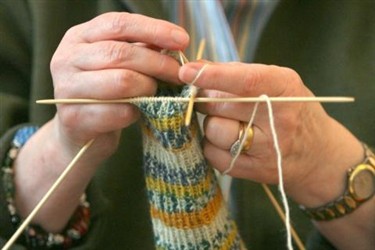 Socke-stricken